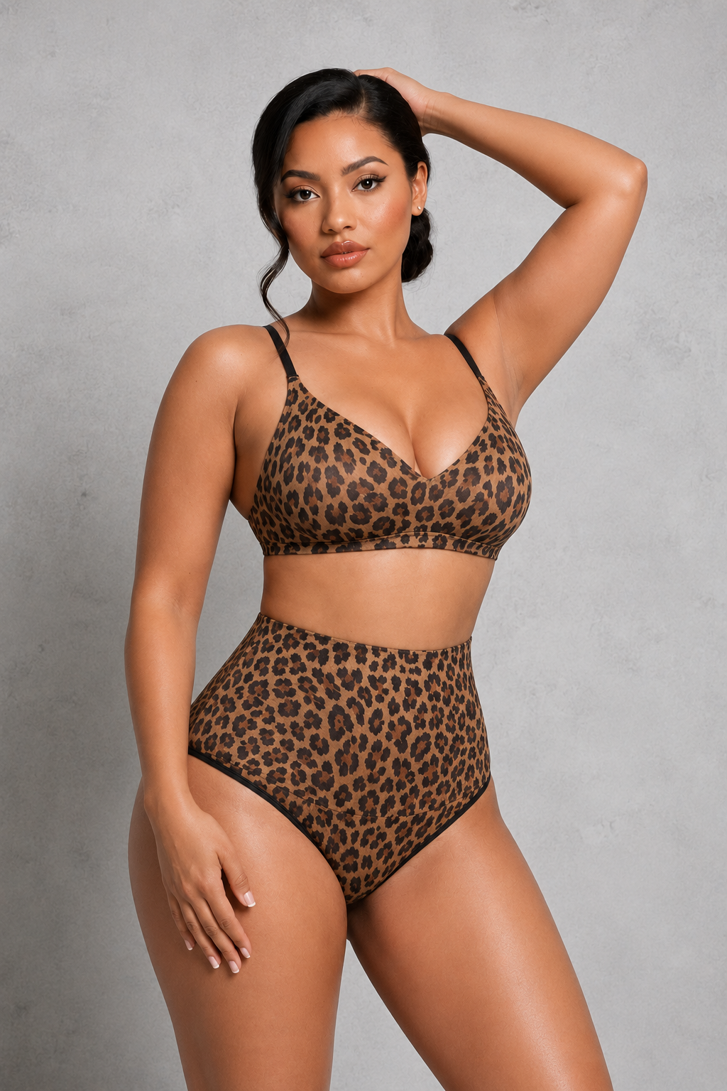 SculpStore Tummy Control Shaping Thong Shorts | Invisible Mid-Waist Briefs