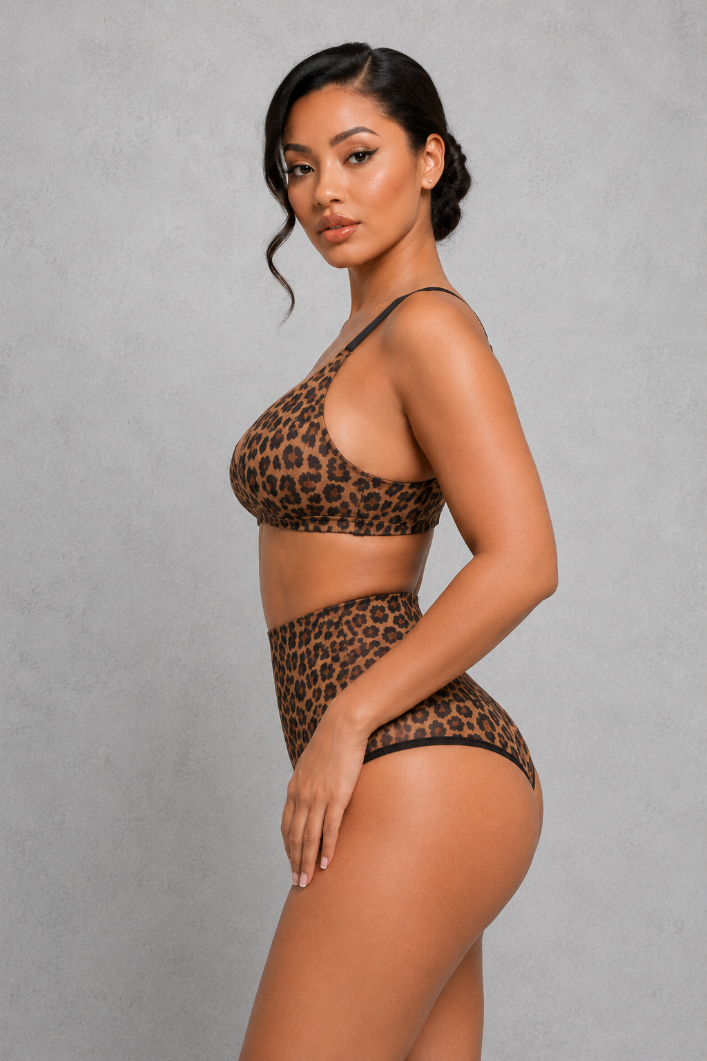 SculpStore Tummy Control Shaping Thong Shorts | Invisible Mid-Waist Briefs