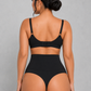 SculpStore Tummy Control Shaping Thong Shorts | Invisible Mid-Waist Briefs