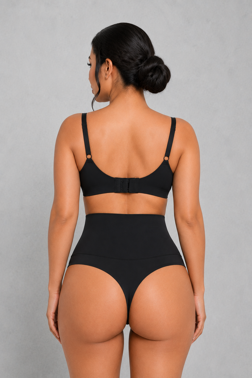 SculpStore Tummy Control Shaping Thong Shorts | Invisible Mid-Waist Briefs
