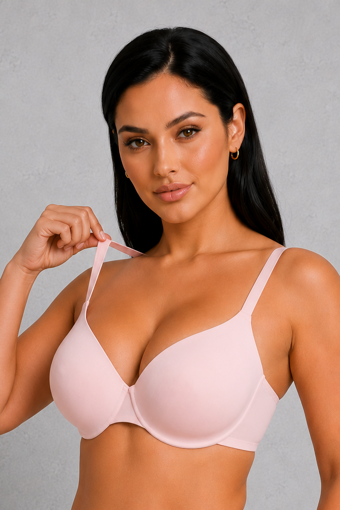 Sculp Underwired T-Shirt Bra - Seamless Push-Up Padded Bra