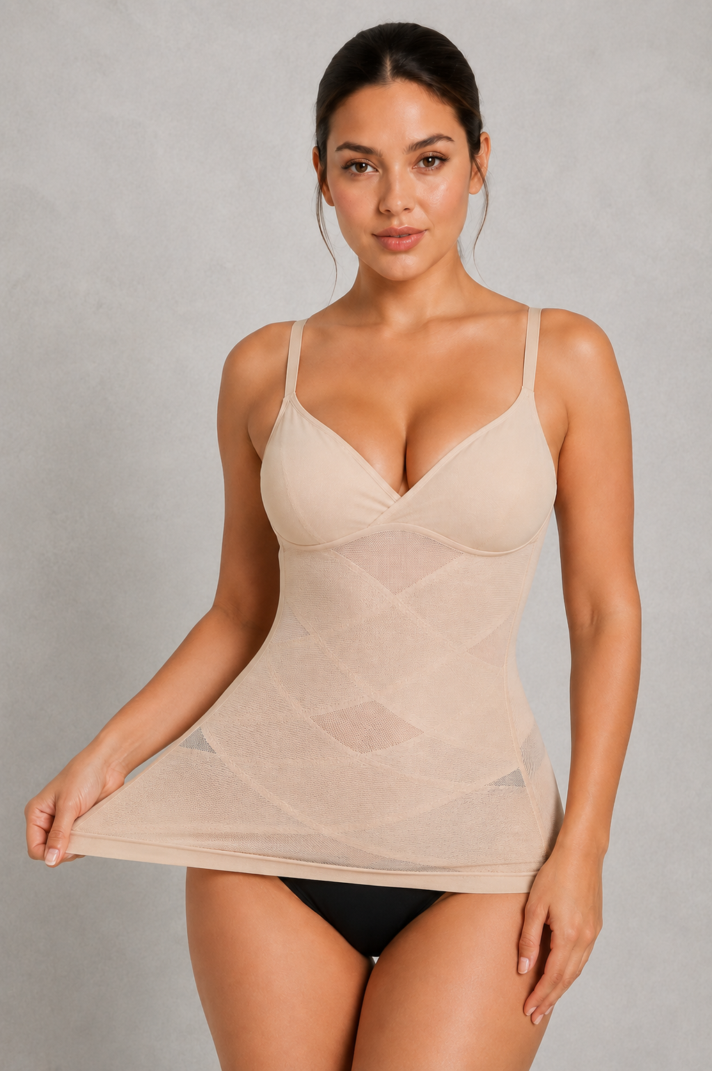 Sculp V-Neck Seam-Free Tummy Control Shaping Cami Top