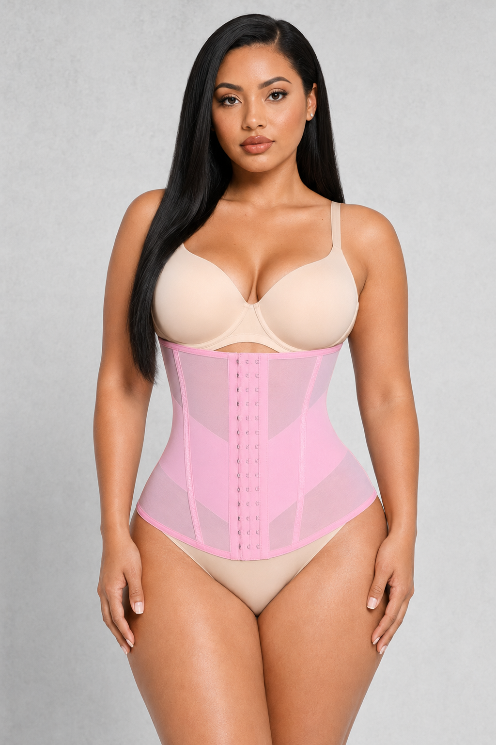 SculpStore Waist Trainer - Waist Cincher, Tummy Control Body Shaper Corset