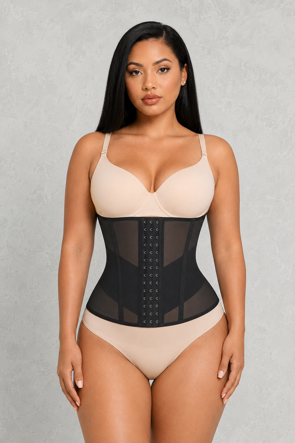 SculpStore Waist Trainer - Waist Cincher, Tummy Control Body Shaper Corset