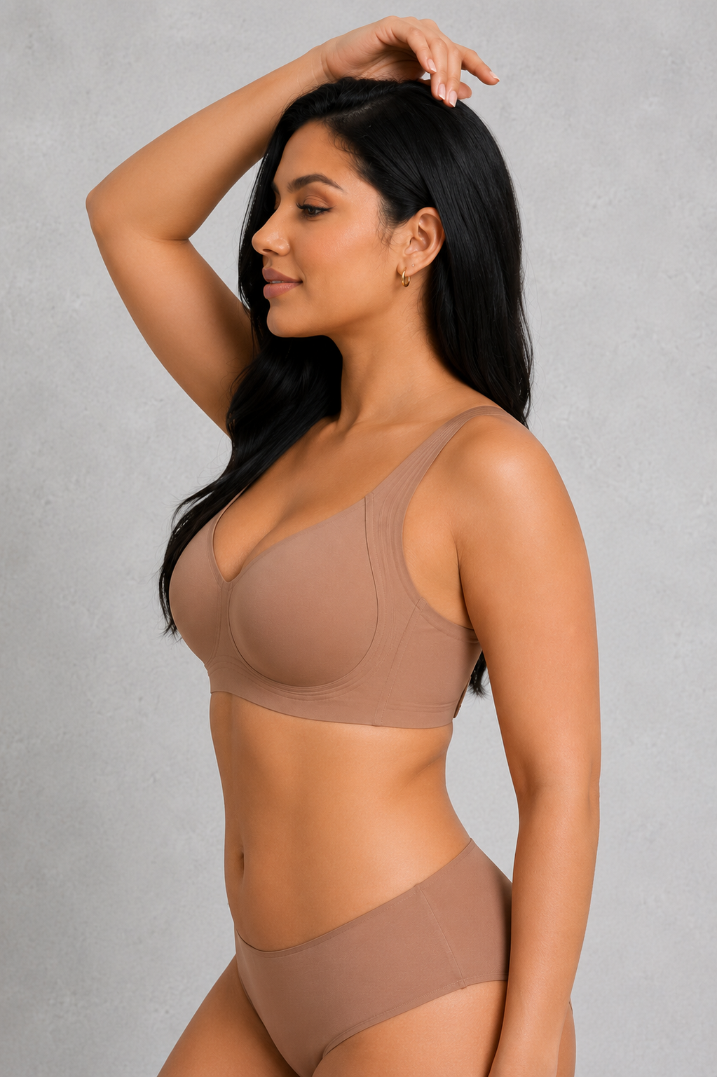 Sculp Wireless Seamless Bra - Jelly Support & Plunge Neckline