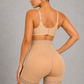 Sculp Zip Front High Waist Shaping Shorts - Firm Tummy Control & Butt Lift