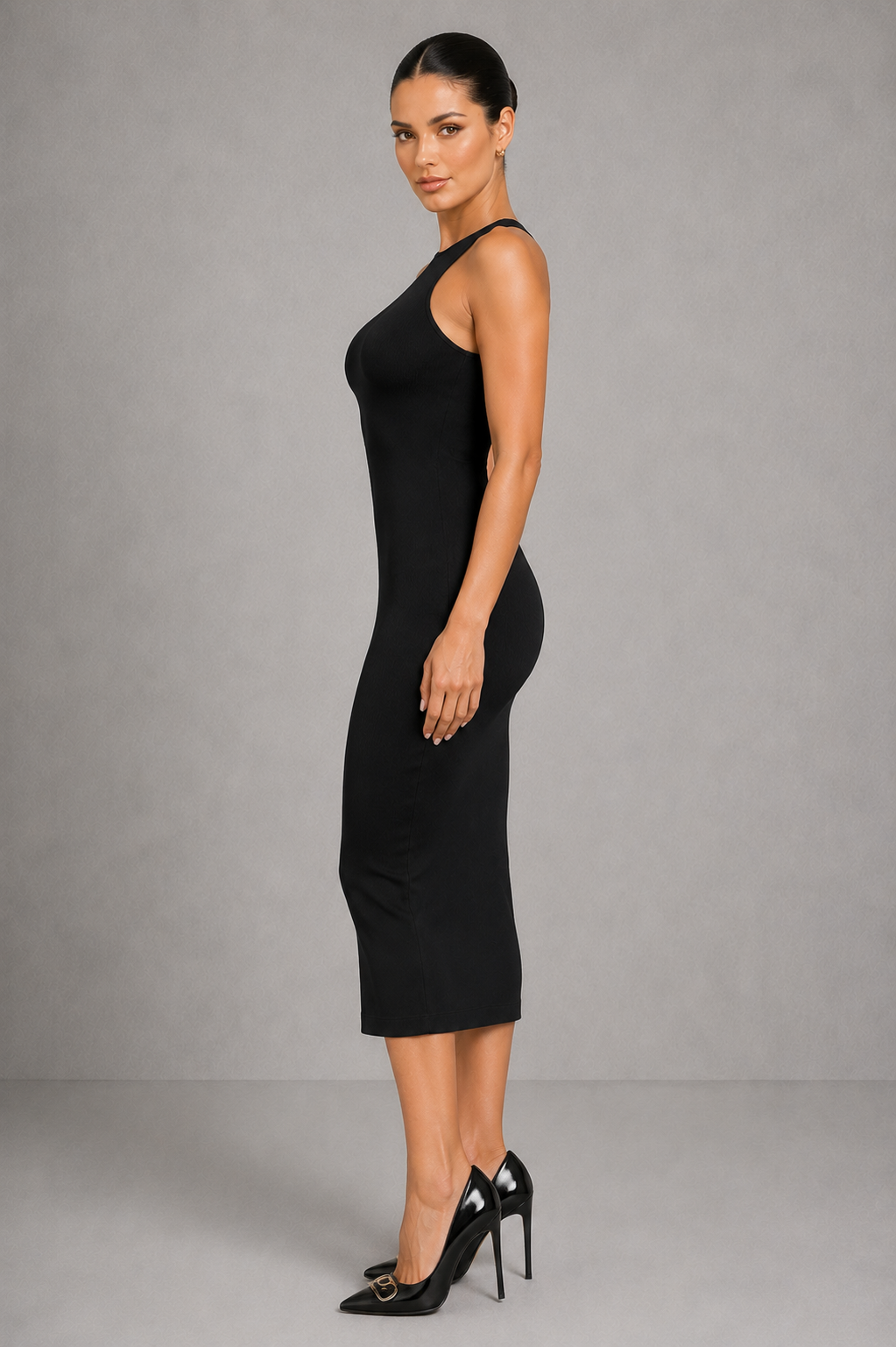 Sculp Backless Shaping Bodycon Dress - Tummy Control