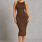 Sculp Backless Shaping Bodycon Dress - Tummy Control with Built-In Bra