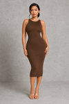 Sculp Backless Shaping Bodycon Dress - Tummy Control with Built-In Bra