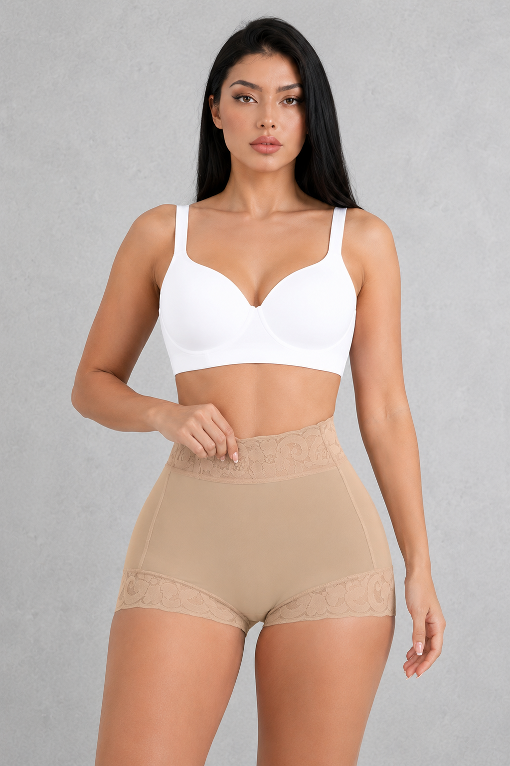 Sculp Butt Lifting Shaping Shorts - High Waist Tummy Control Shapewear