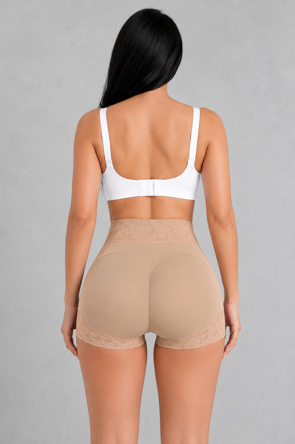 Sculp Butt Lifting Shaping Shorts - High Waist Tummy Control Shapewear