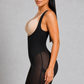 Sculp Firm Sculpt Shaping Bodysuit - Front Zip Waist Trainer Shapewear