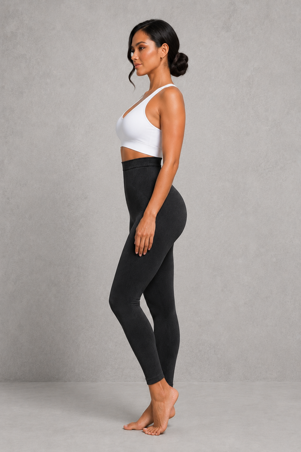 Sculp High-Waist Shaping Leggings - Seamless Tummy Control Pants