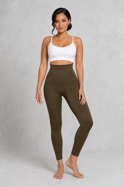 Sculp High-Waist Shaping Leggings - Seamless Tummy Control Pants