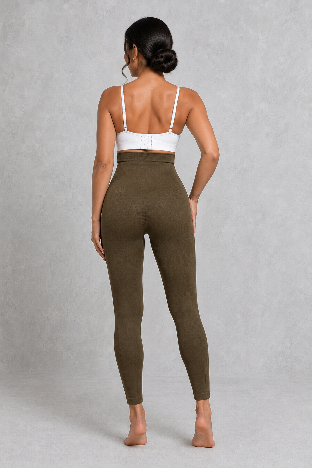 Sculp High-Waist Shaping Leggings - Seamless Tummy Control Pants