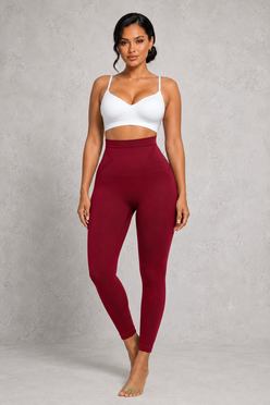 Sculp High-Waist Shaping Leggings - Seamless Tummy Control Pants