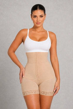 Sculp High Compression Shaping Shorts - Firm Tummy Control & Butt Lift