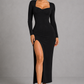 Sculp Seamless Shaping Slit Maxi Dress -  Tummy Control