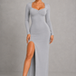 Sculp Seamless Shaping Slit Maxi Dress -  Tummy Control