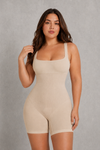 Sculp Seamless Square Neck Shaping Bodysuit - Built-In Support & Tummy Control
