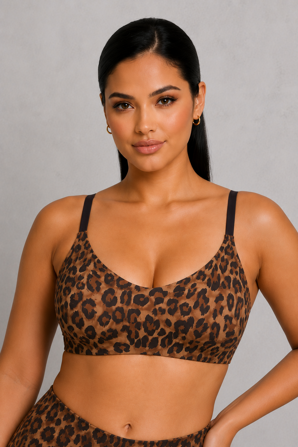 Sculp Seamless V-Neck Comfort Bra - Wireless Everyday Support Bra
