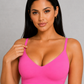 Sculp Seamless V-Neck Comfort Bra - Wireless Everyday Support Bra