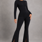 Sculp Split Hem Flare Pants - High-Waist Tummy Control Leggings