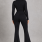 Sculp Split Hem Flare Pants - High-Waist Tummy Control Leggings