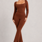 Sculp Split Hem Flare Pants - High-Waist Tummy Control Leggings