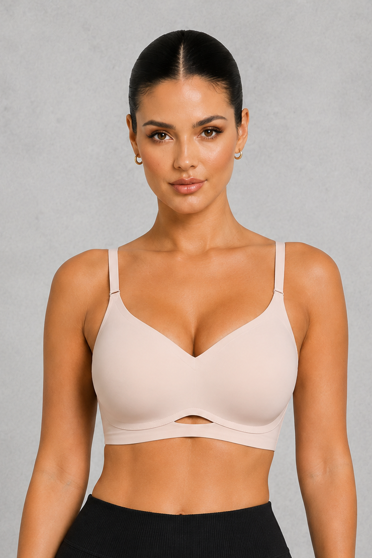Sculp Wireless Lift Bra - Seamless 3/4 Cup Daily Support Bra
