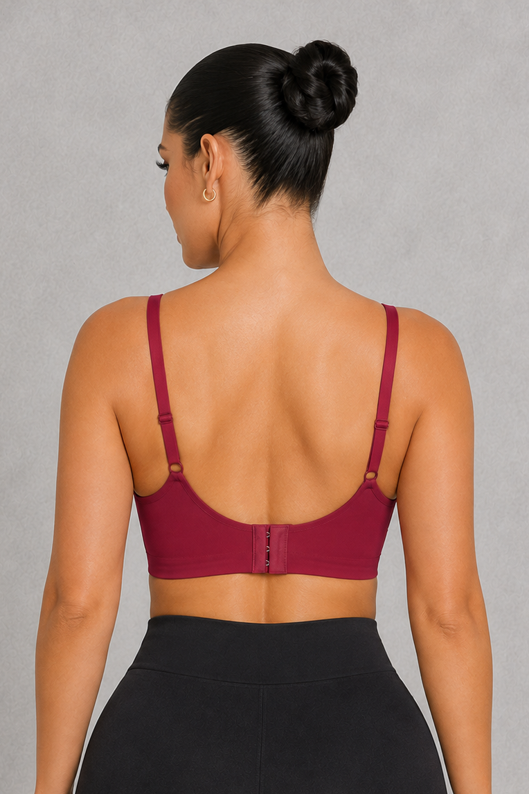 Sculp Wireless Lift Bra - Seamless 3/4 Cup Daily Support Bra