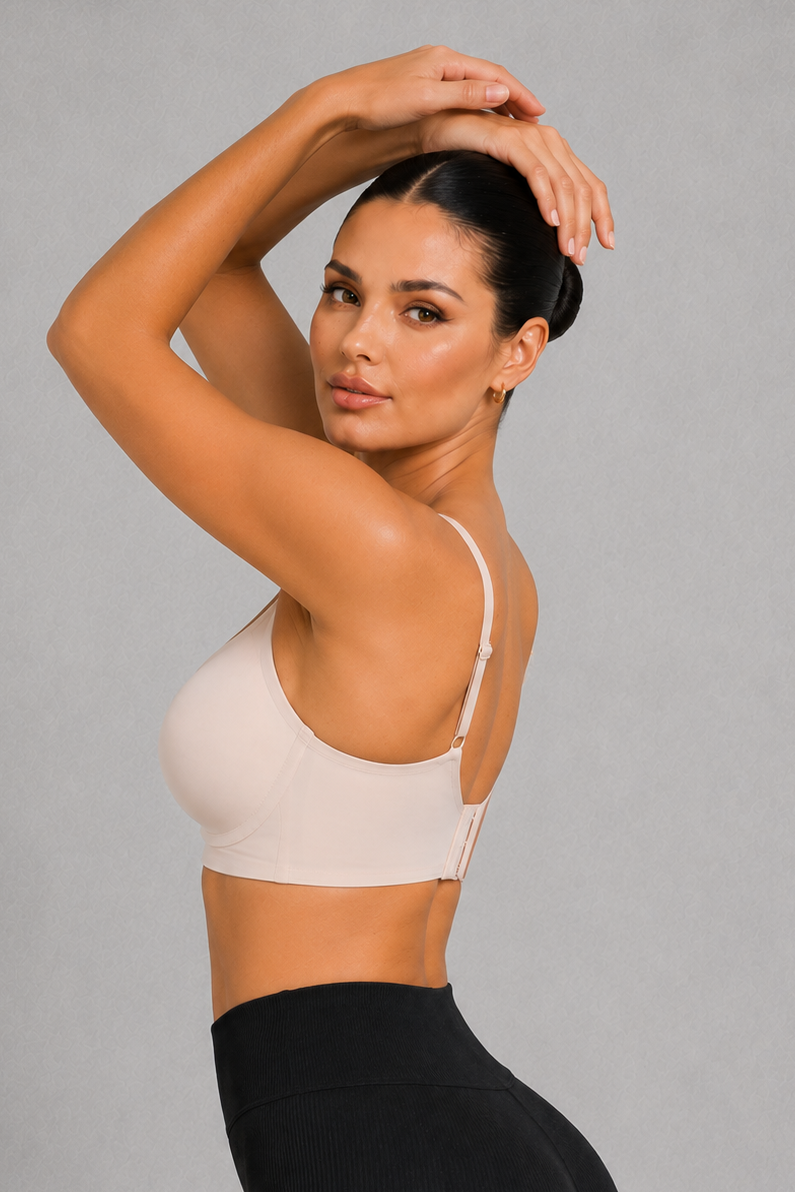 Sculp Wireless Lift Bra - Seamless 3/4 Cup Daily Support Bra
