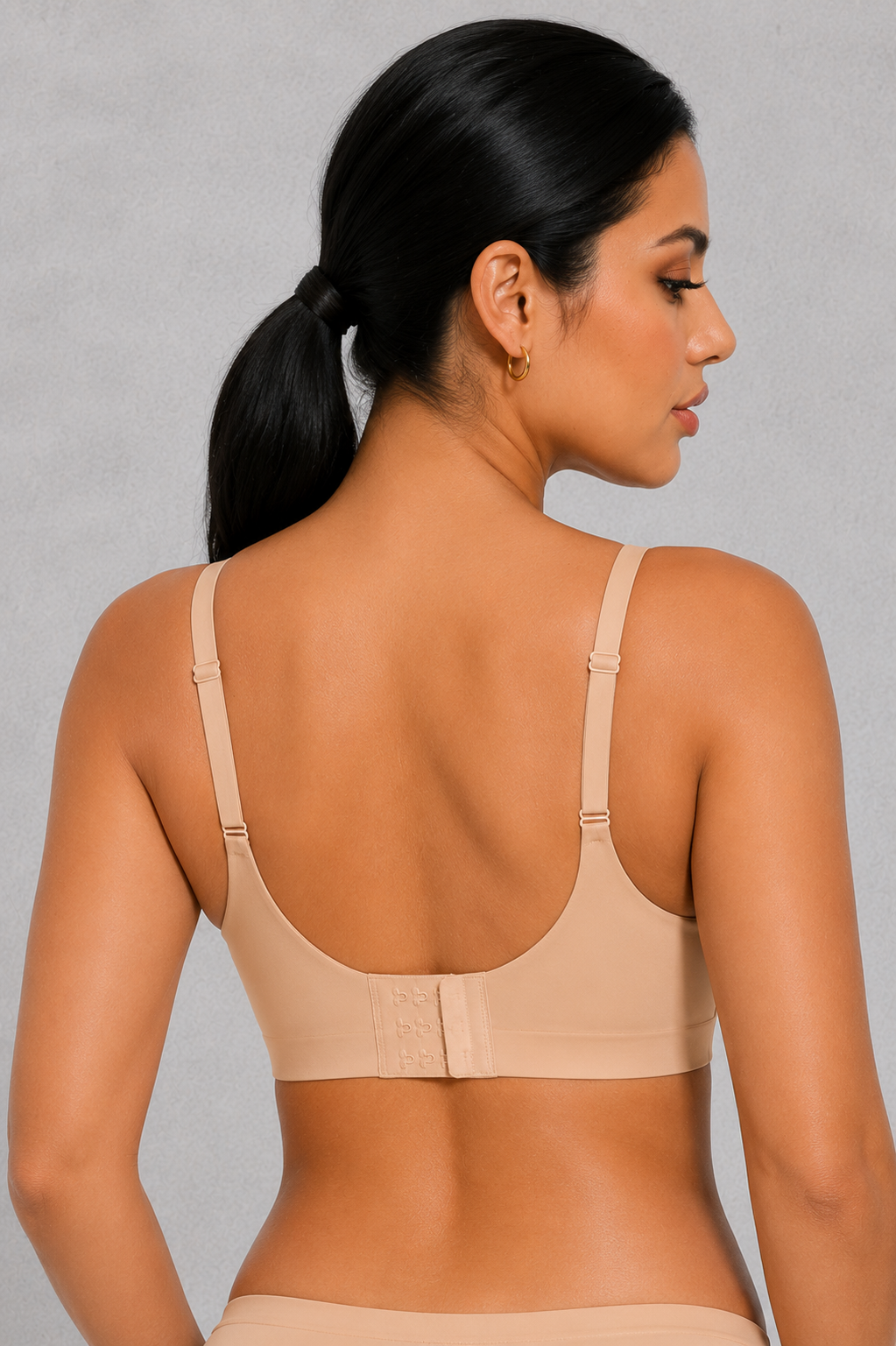 Sculp Wireless Push-Up T-Shirt Bra - Seamless Demi Cup Everyday Bra