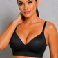 Sculp Wireless Push-Up T-Shirt Bra - Seamless Demi Cup Everyday Bra