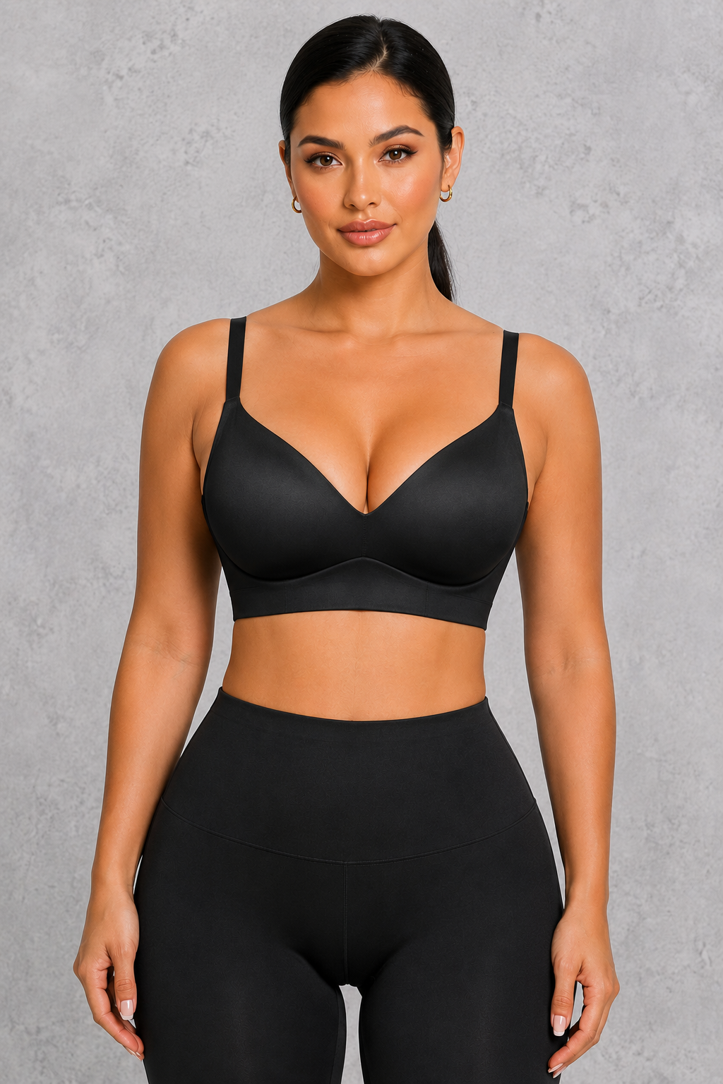 Sculp Wireless Push-Up T-Shirt Bra - Seamless Demi Cup Everyday Bra