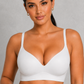 Sculp Wireless Push-Up T-Shirt Bra - Seamless Demi Cup Everyday Bra