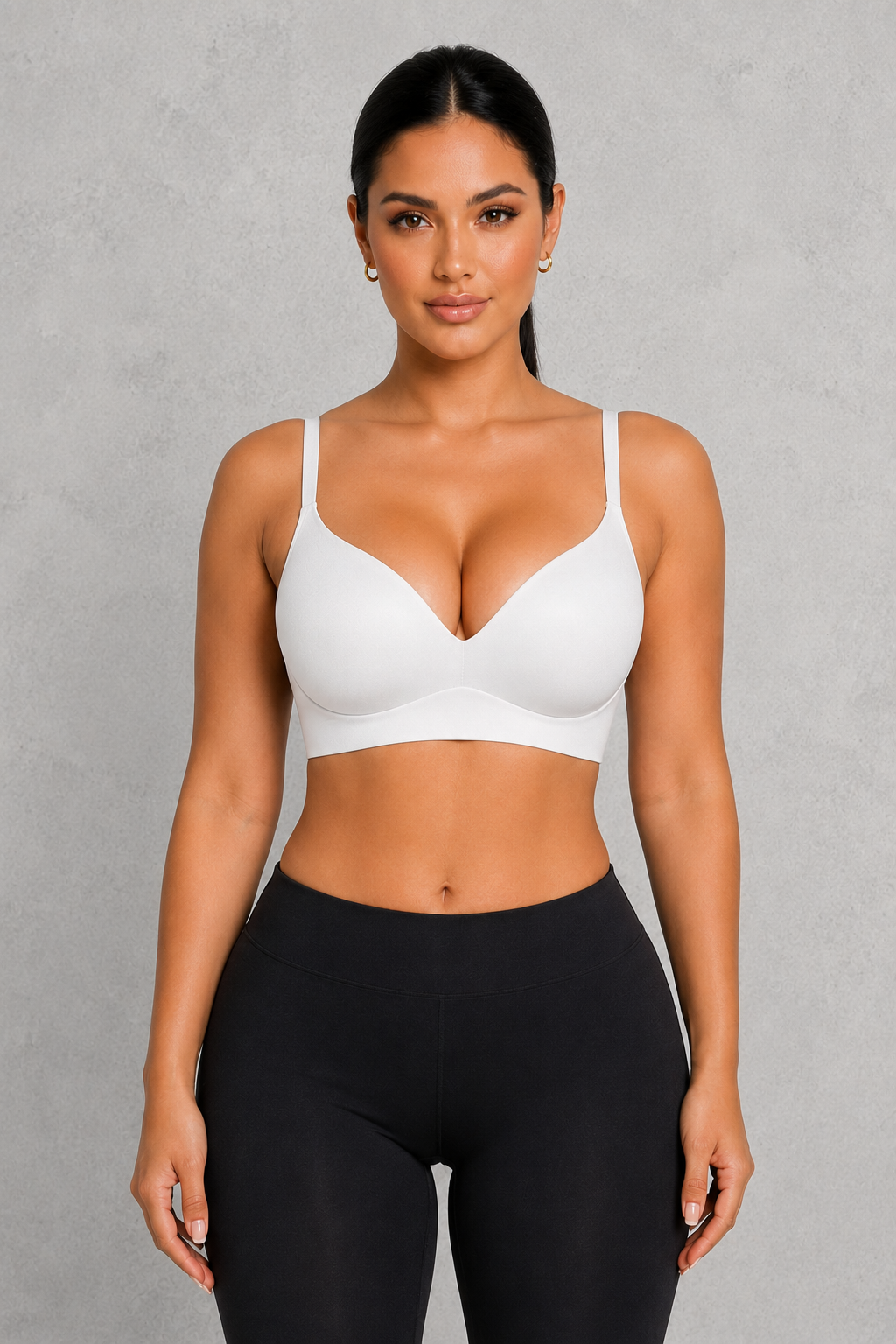 Sculp Wireless Push-Up T-Shirt Bra - Seamless Demi Cup Everyday Bra