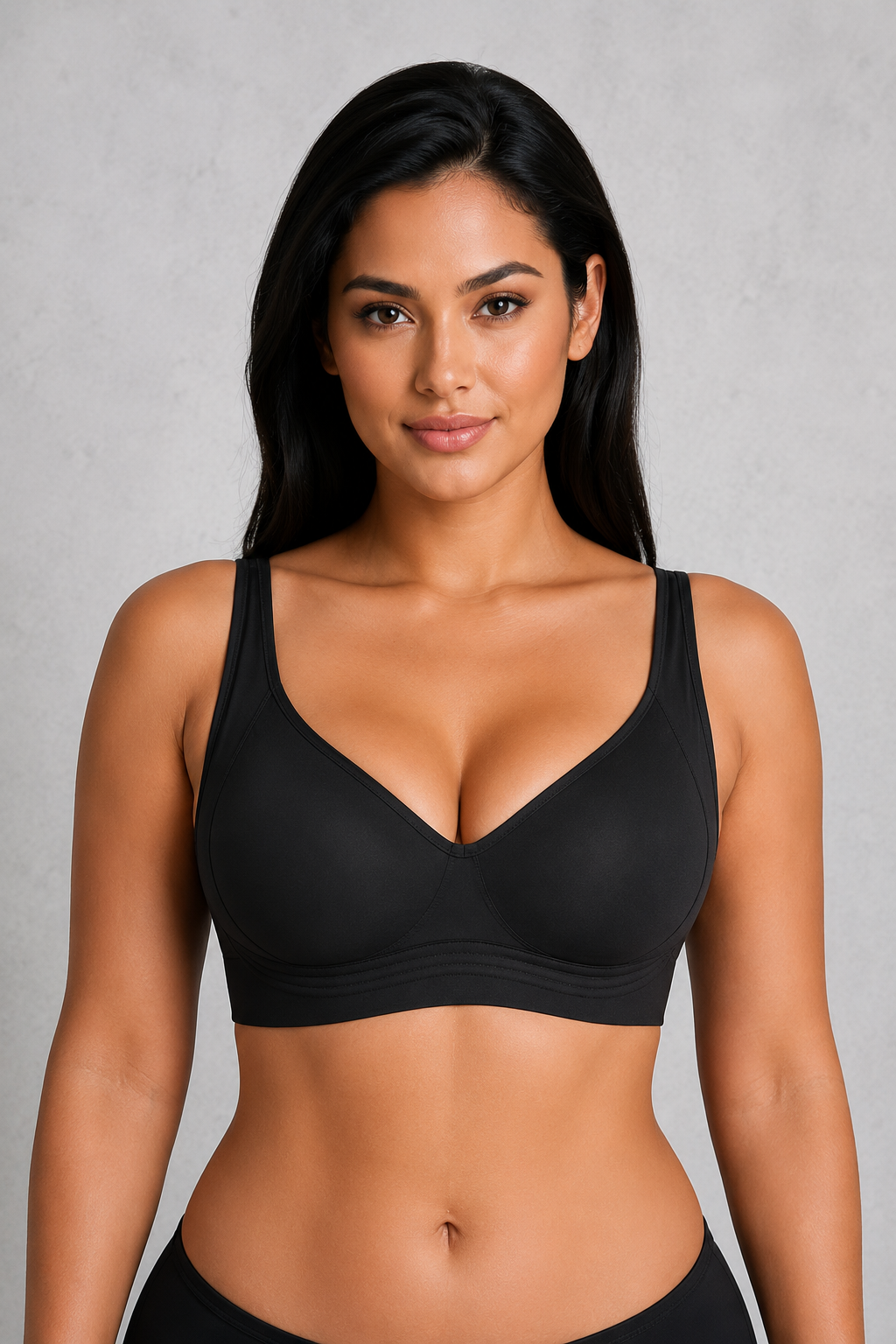 Sculp Wireless Seamless Bra - Jelly Support & Plunge Neckline
