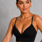 Sculp Wireless T-Shirt Bra - Seamless Deep V Demi Cup Bra