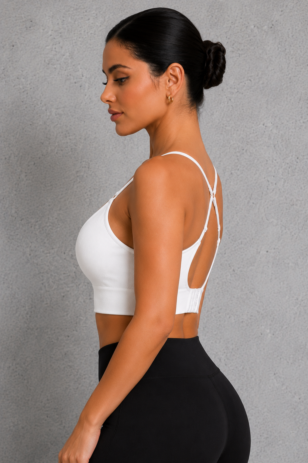 Sculp Wireless T-Shirt Bra - Seamless Deep V Demi Cup Bra