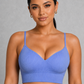 Sculp Wireless T-Shirt Bra - Seamless Deep V Demi Cup Bra