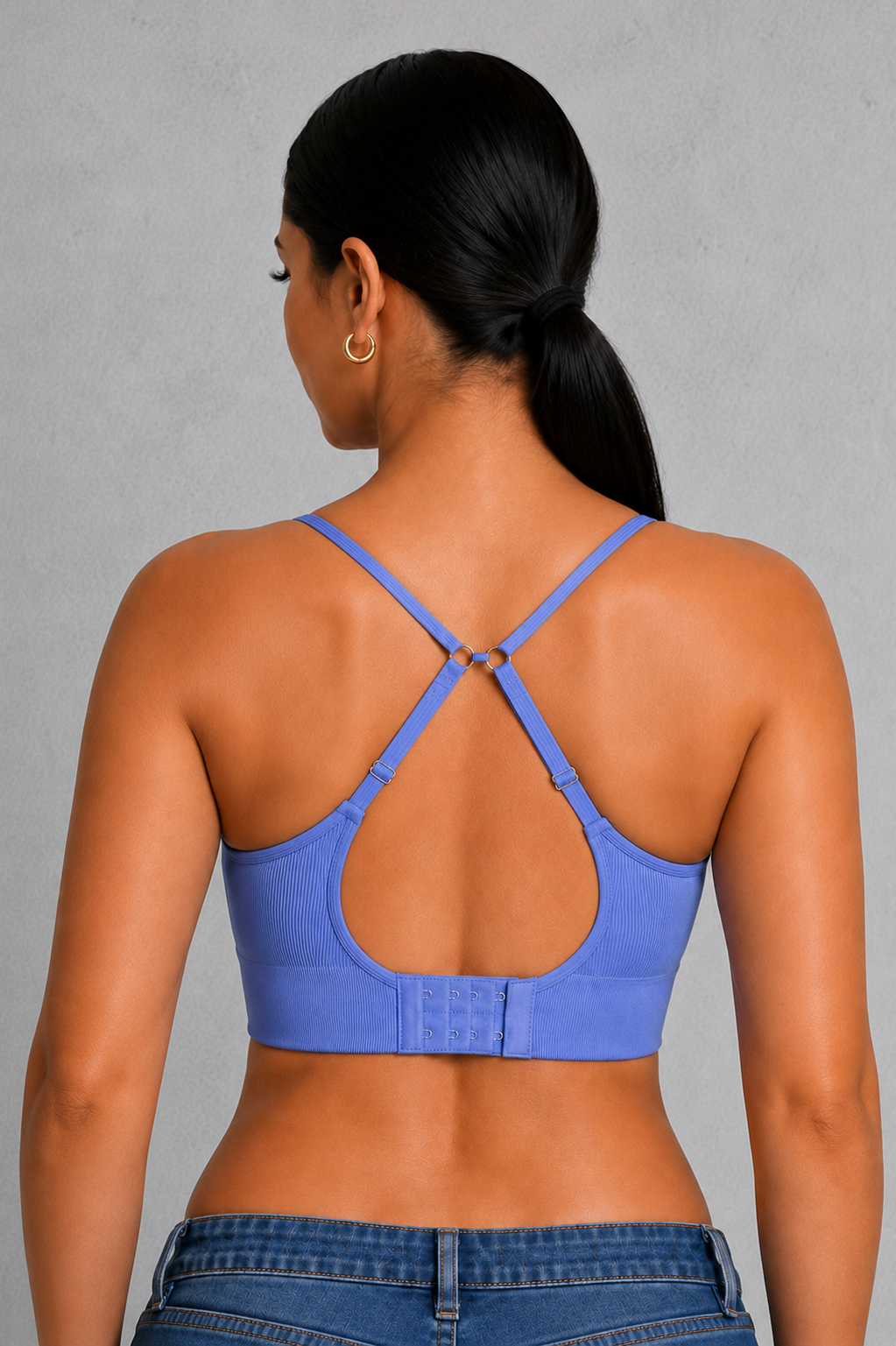Sculp Wireless T-Shirt Bra - Seamless Deep V Demi Cup Bra