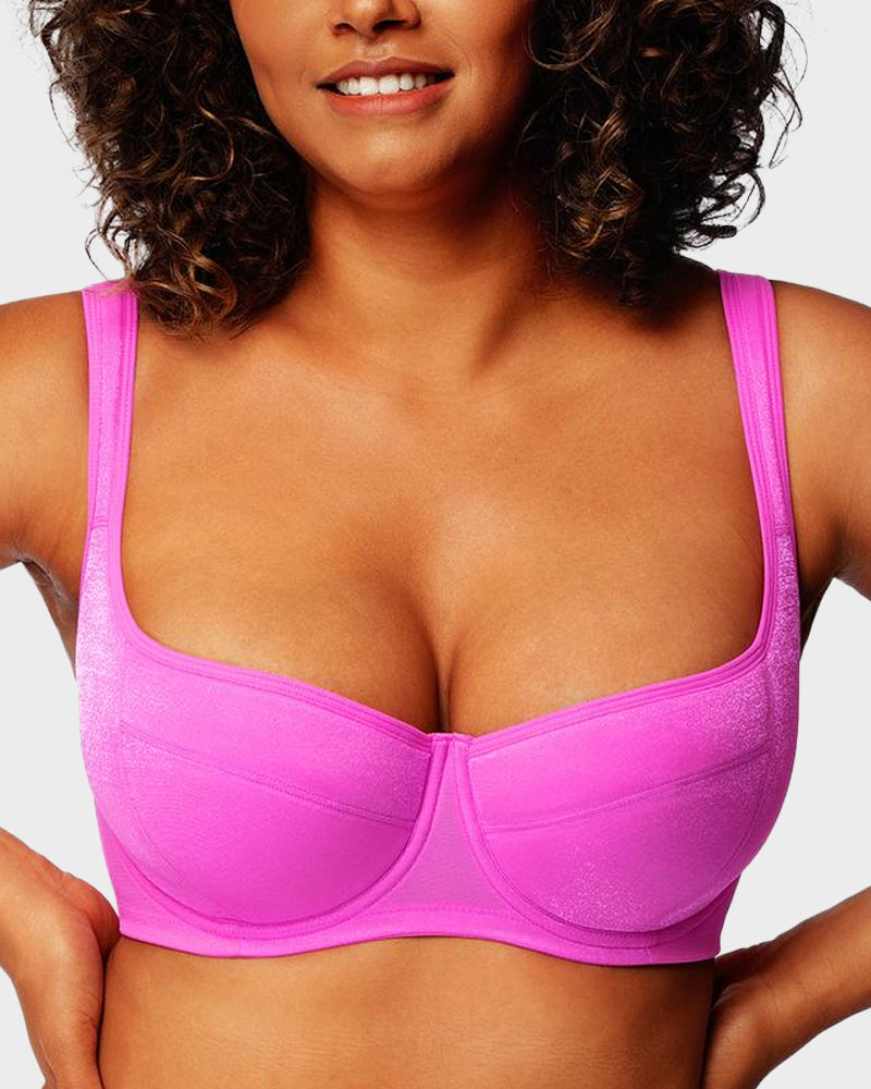Sculp™ Shimmer Lightly Padded Balconette Bra
