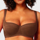 SculpStore Shimmer Lightly Padded Balconette Bra