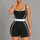 Sculp Contrast Trim Square Neck Unitard – image 5