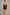 Sculp deep V keyhole thong shaping bodysuit in black, front view