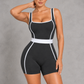 Sculp Contrast Trim Square Neck Unitard – image 6