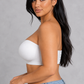 Sculp Moulded Strapless Bandeau Bra in White – side