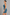 Sculp leopard print mid-thigh shaping bodysuit in blue leopard, side view