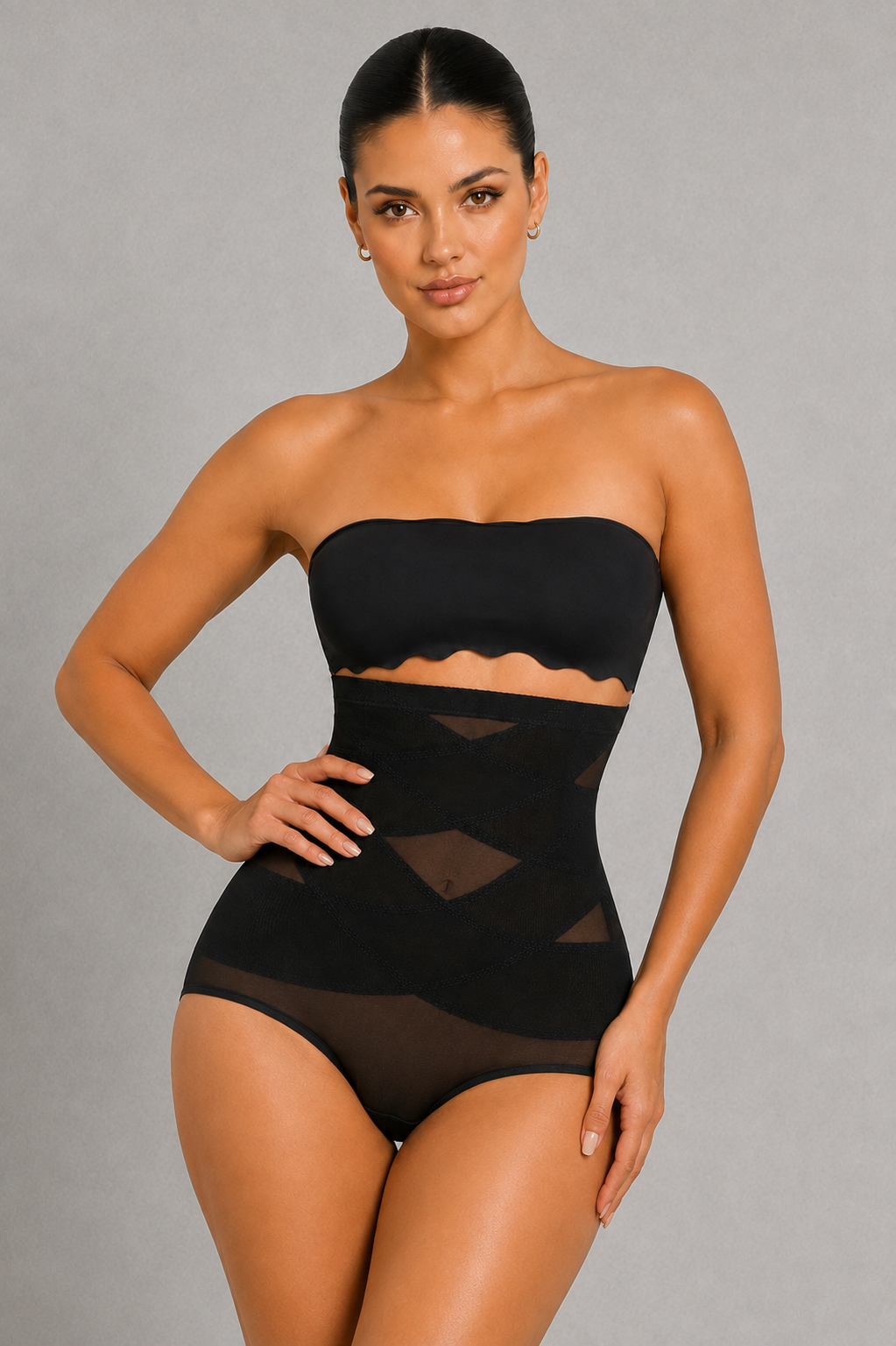 Sculp High Waisted Shaping Knickers – Tummy Control Briefs, Booty Lift Shapewear